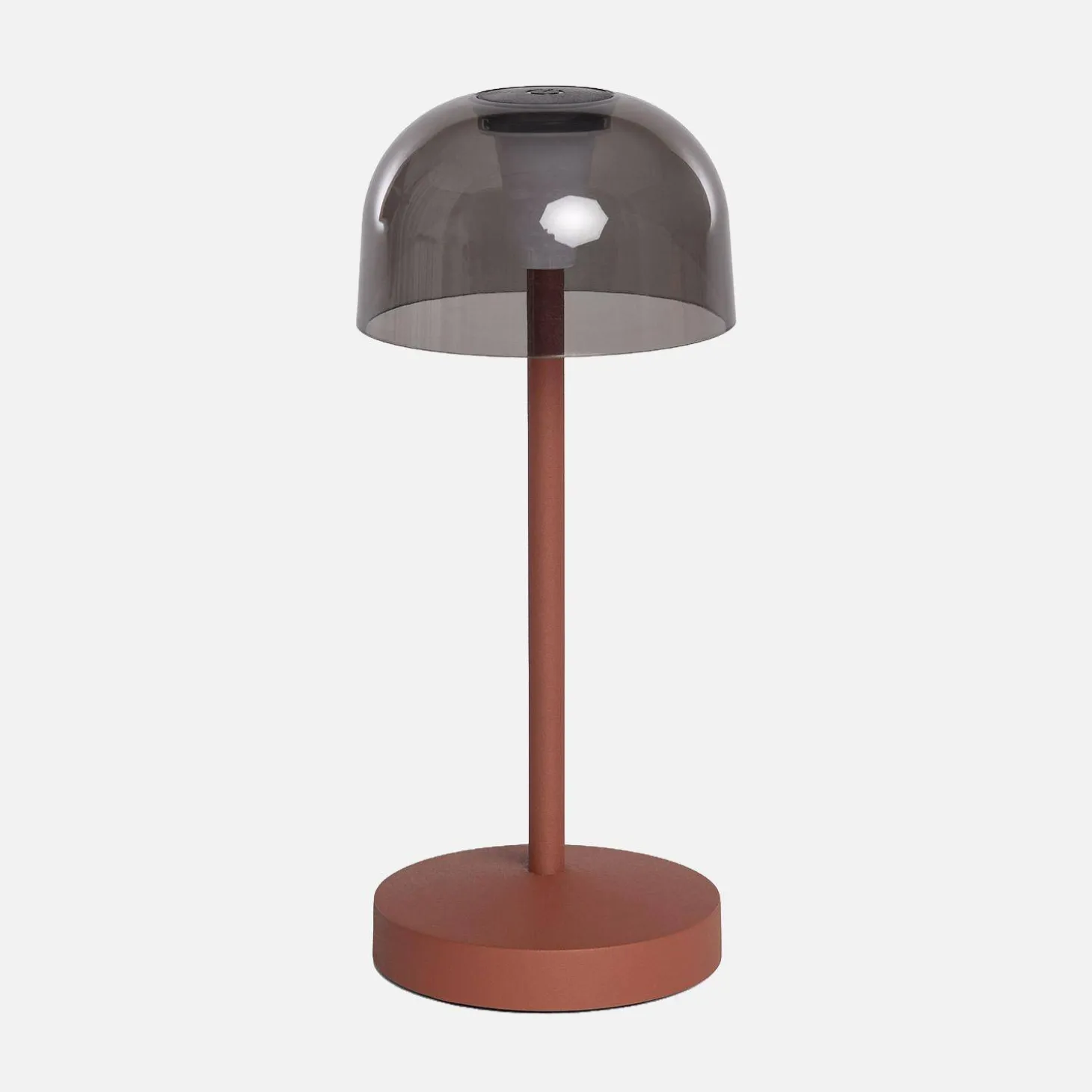 Candeeiro de mesa em metal para interior/exterior, 19cm