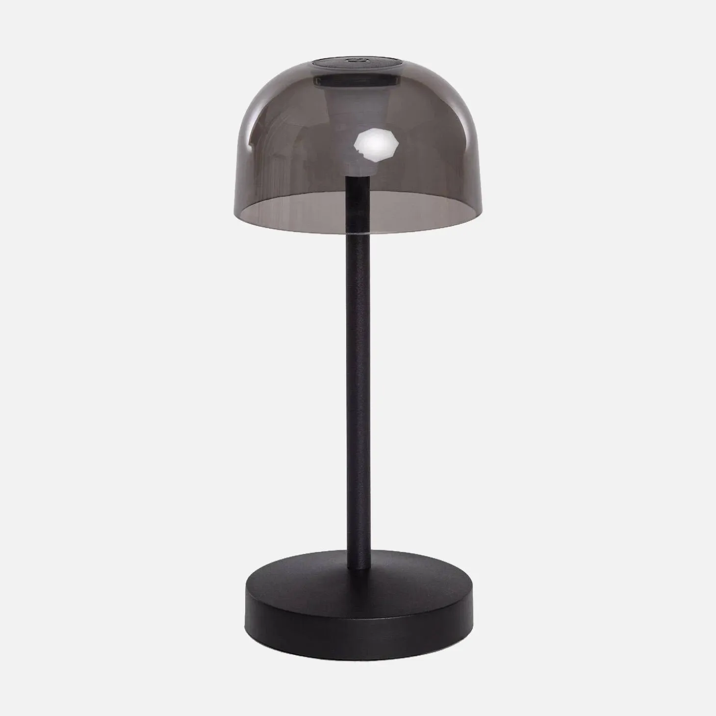 Candeeiro de mesa em metal para interior/exterior, 19cm