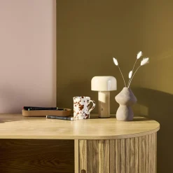 Candeeiro de mesa LED em metal, 13cm