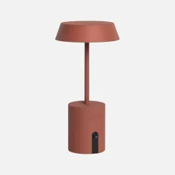 Candeeiro de mesa LED em metal para interior/exterior, 22cm