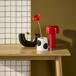 Candeeiro de mesa LED em metal, 13cm