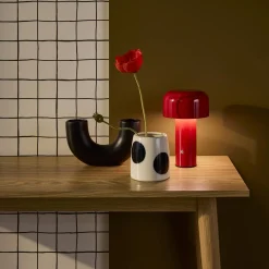Candeeiro de mesa LED em metal, 13cm