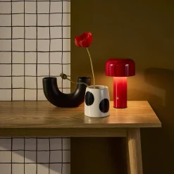 Candeeiro de mesa LED em metal, 13cm