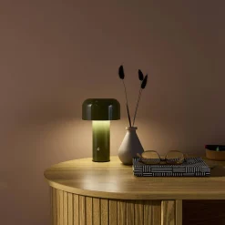 Candeeiro de mesa LED em metal, 13cm