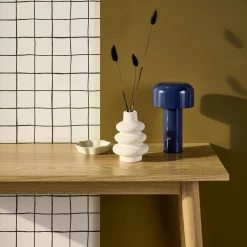 Candeeiro de mesa LED em metal, 13cm