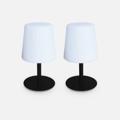 Candeeiro de mesa LED para interior/exterior, set de 2