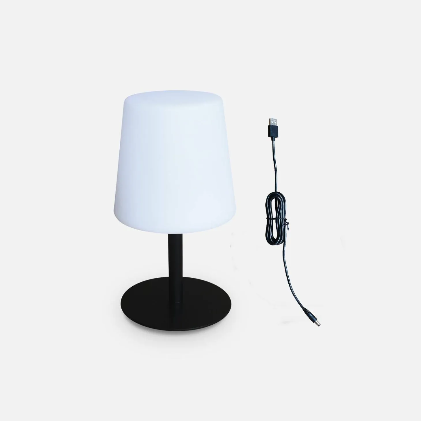 Candeeiro de mesa LED para interior/exterior, set de 2