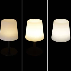 Candeeiro de mesa LED para interior/exterior, set de 2