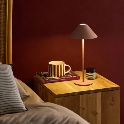 Candeeiro de mesa LED recarregável sem fios