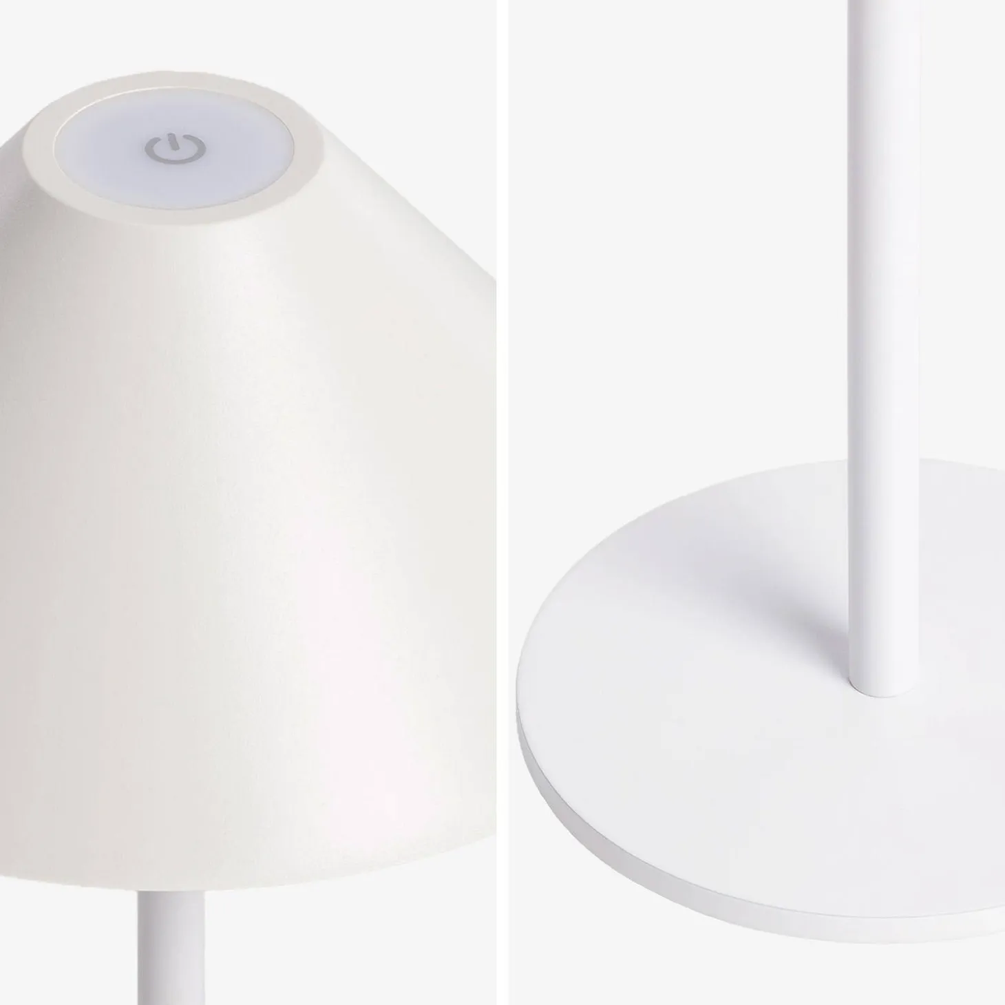 Candeeiro de mesa LED recarregável sem fios