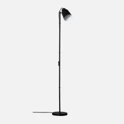 Candeeiro de pé interior em metal, 145cm