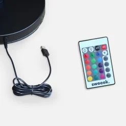 Candeeiro de pé LED solar para exterior