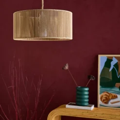 Candeeiro suspenso de cânhamo, 40cm
