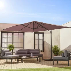 Capa de proteção para guarda-sol excêntrico 3x4m