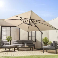 Capa de proteção para guarda-sol excêntrico 3x4m