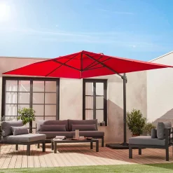 Capa de proteção para guarda-sol excêntrico 3x4m