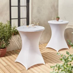 Capa de proteção para mesa dobrável para eventos alta, set de 2