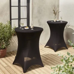 Capa de proteção para mesa dobrável para eventos alta, set de 2