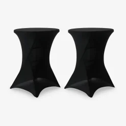 Capa de proteção para mesa dobrável para eventos alta, set de 2
