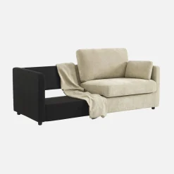 Capa de tecido para sofá-cama conversível 3 lugares Neo