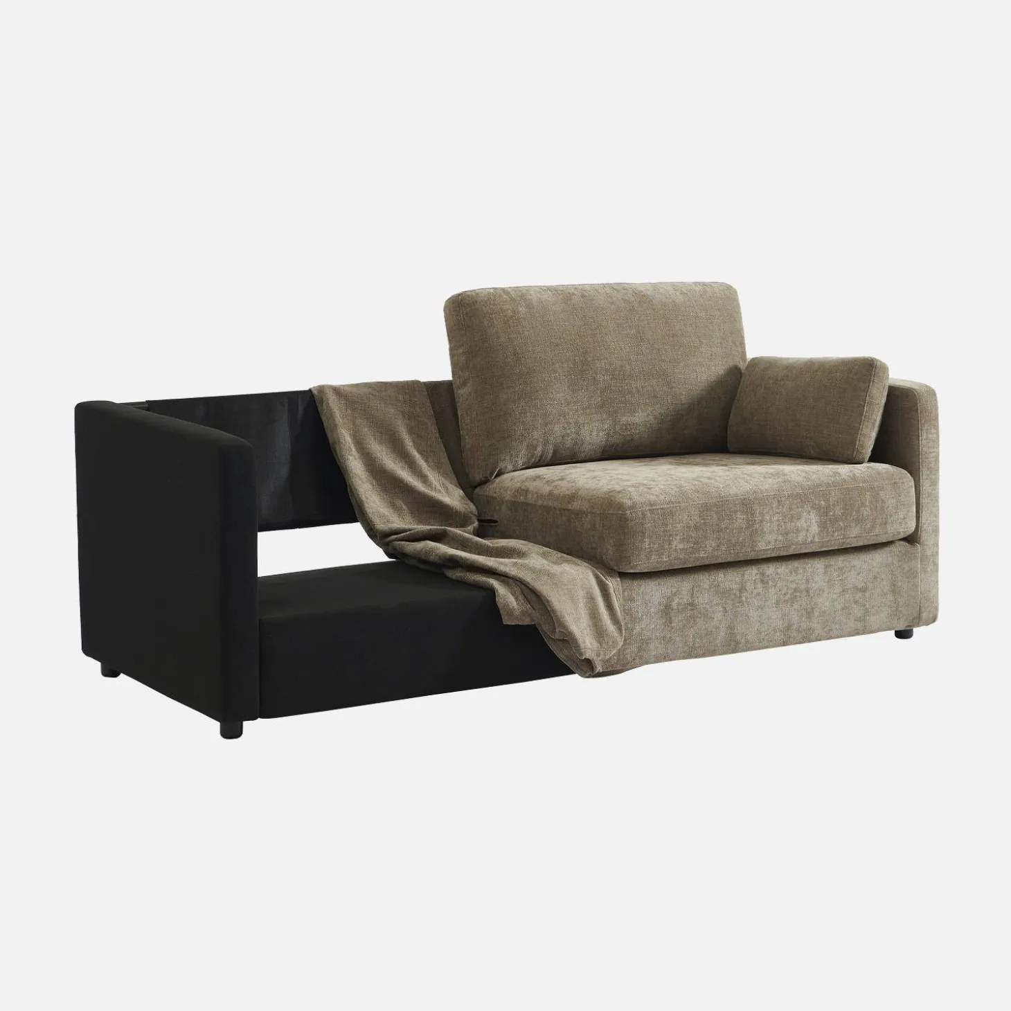 Capa de tecido para sofá-cama conversível 3 lugares Neo