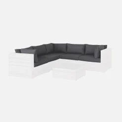 Capas de almofada para mobiliário de jardim