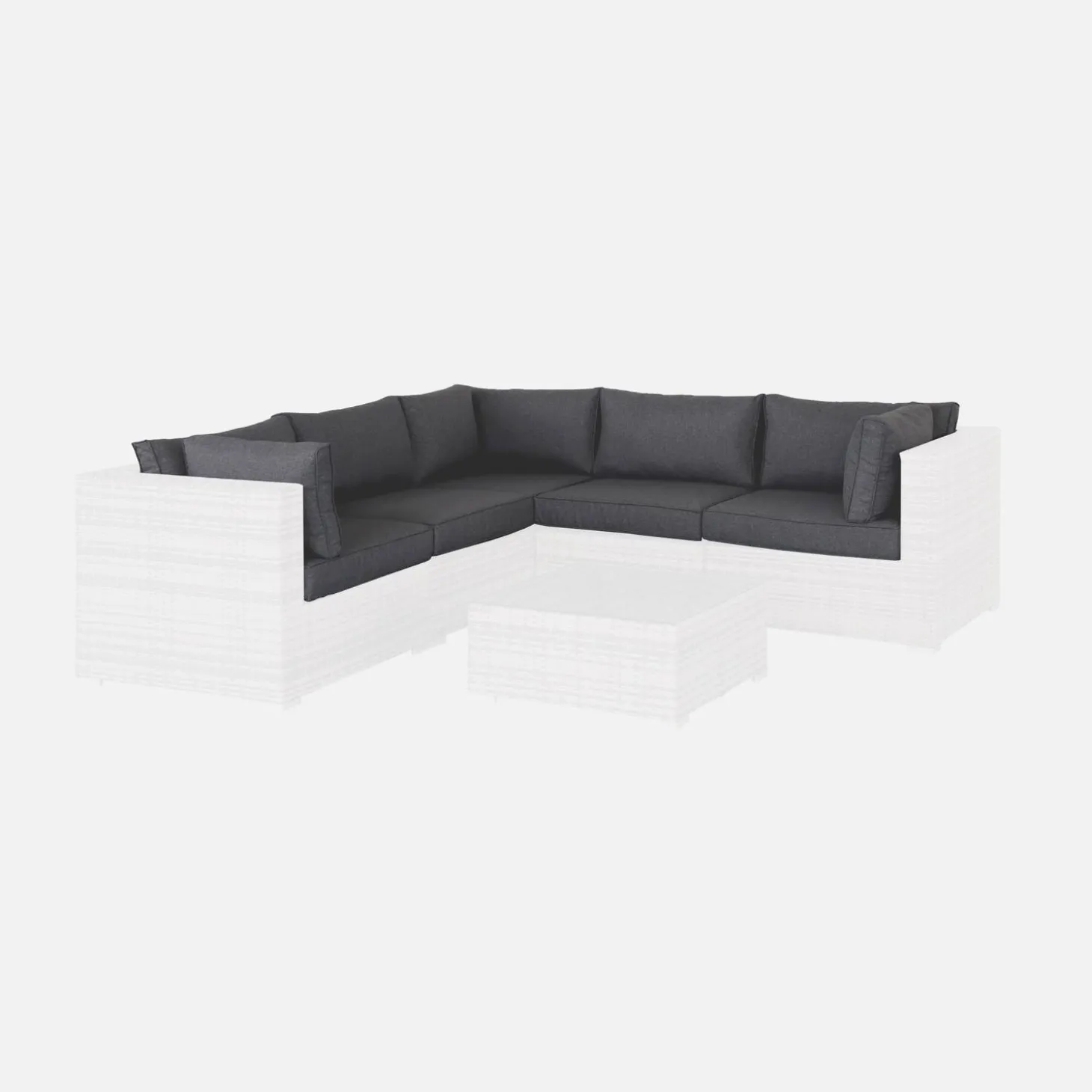 Capas de almofada para mobiliário de jardim