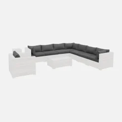 Capas de almofada para mobiliário de jardim