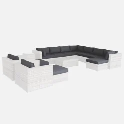 Capas de almofada para mobiliário de jardim