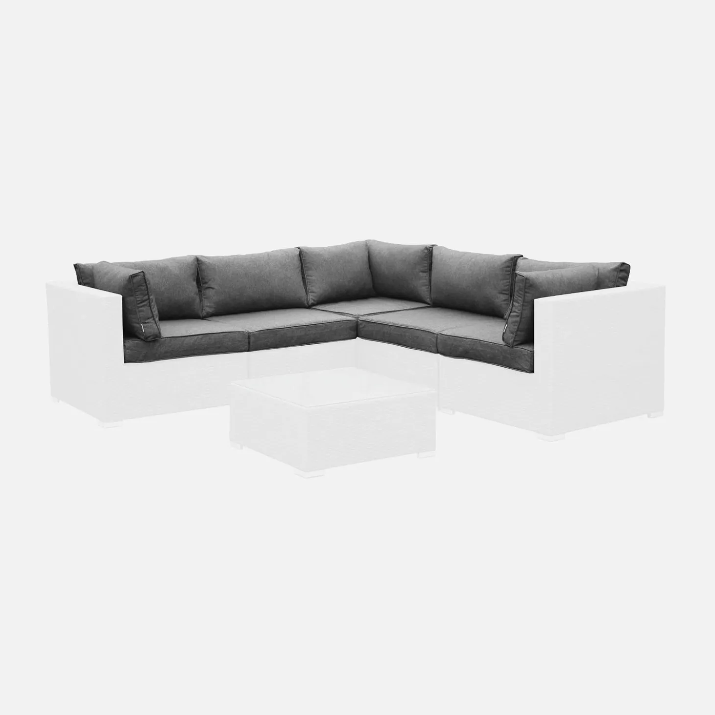 Capas de almofada para mobiliário de jardim
