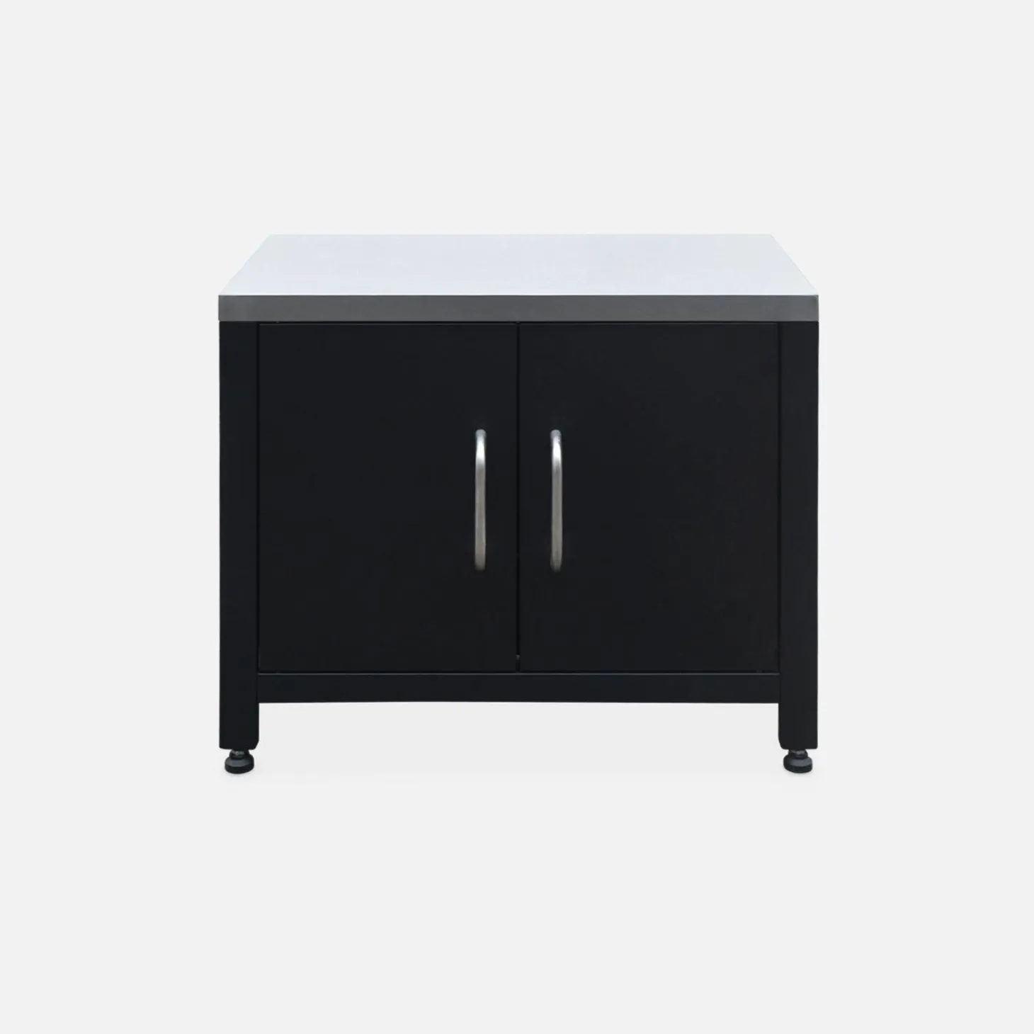 Churrasqueira a gás de 4 queimadores + cozinha externa em aço, 80cm