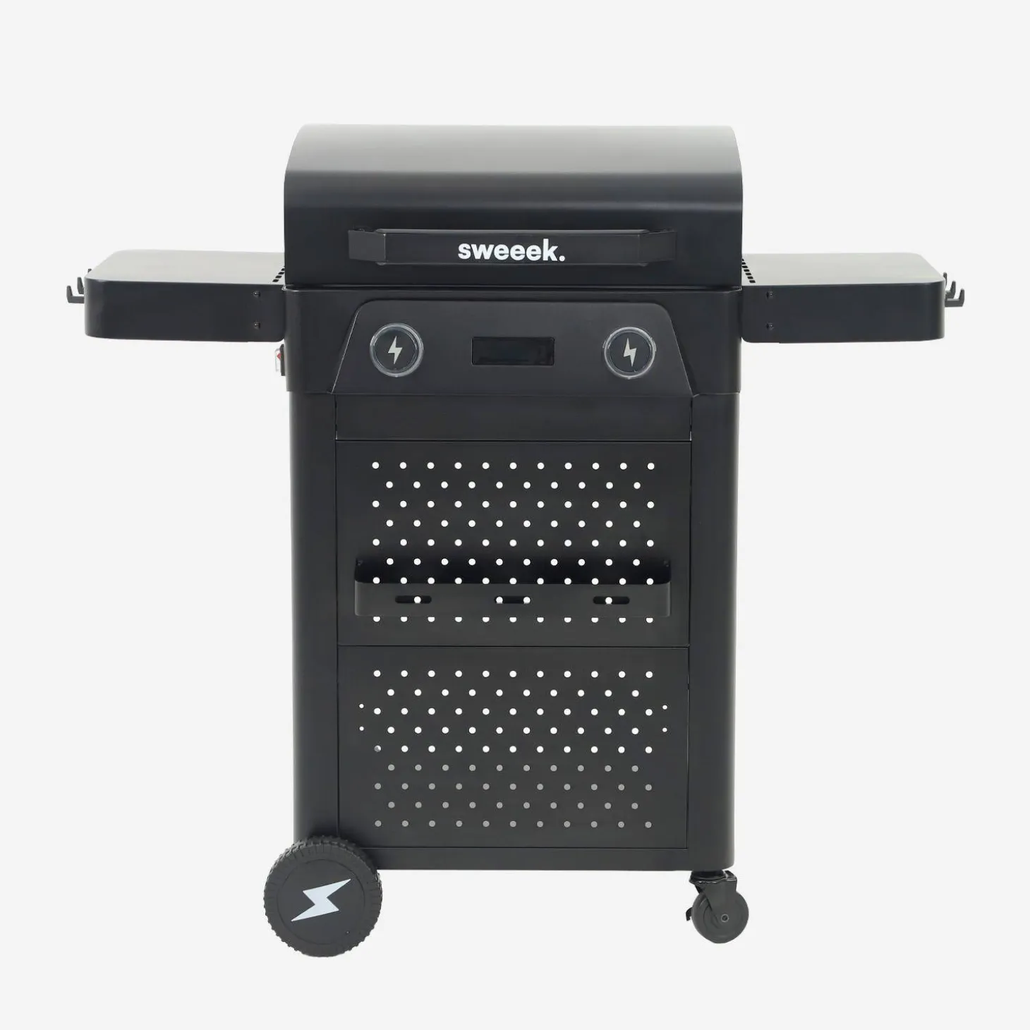Churrasqueira elétrica de aço esmaltado 2 queimadores 2300W