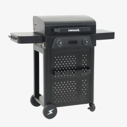 Churrasqueira elétrica de aço esmaltado 2 queimadores 2300W