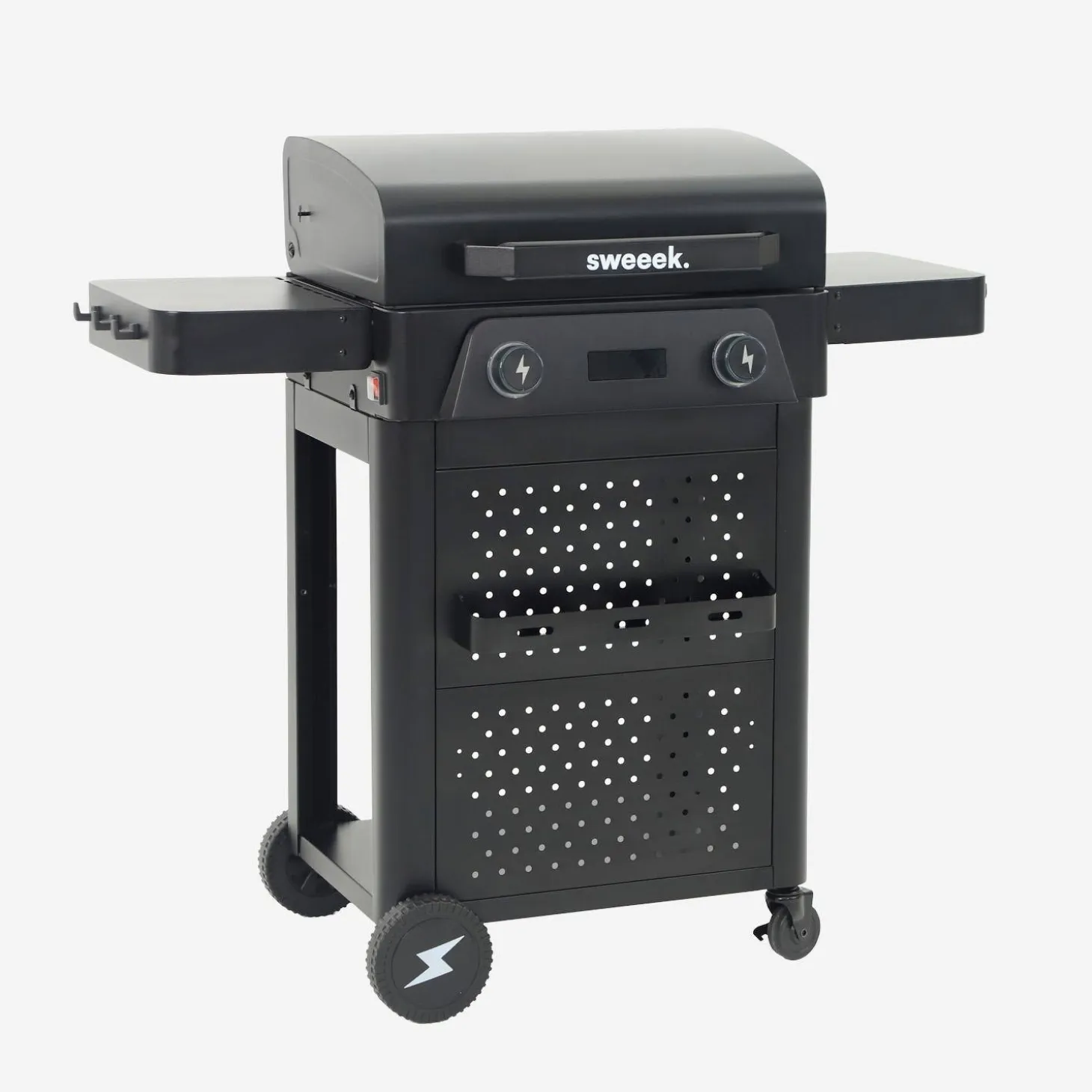 Churrasqueira elétrica de aço esmaltado 2 queimadores 2300W