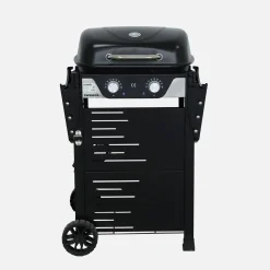 Churrasqueira elétrica 2 queimadores, aço esmaltado de 2300W
