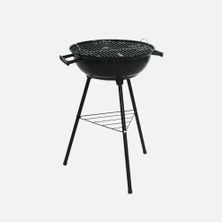 Churrasqueira redonda portátil a carvão, Ø39cm