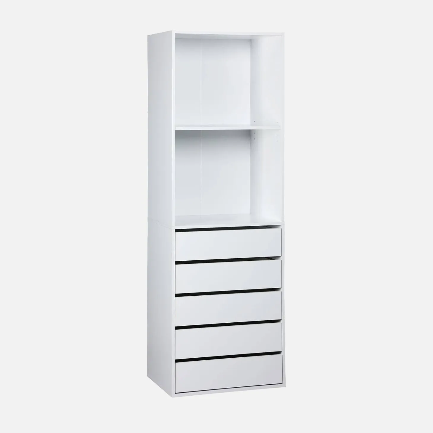 Closet modular com 4 módulos