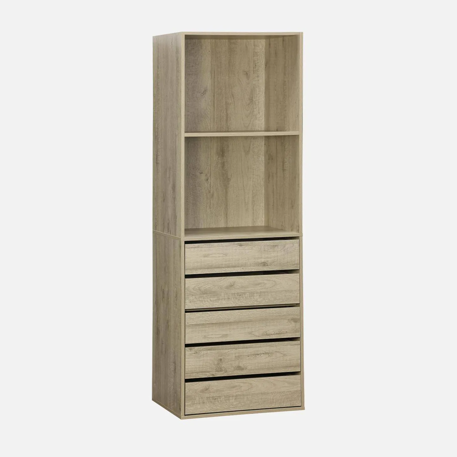 Closet modular com 4 módulos