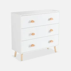 Cómoda de criança, 3 gavetas