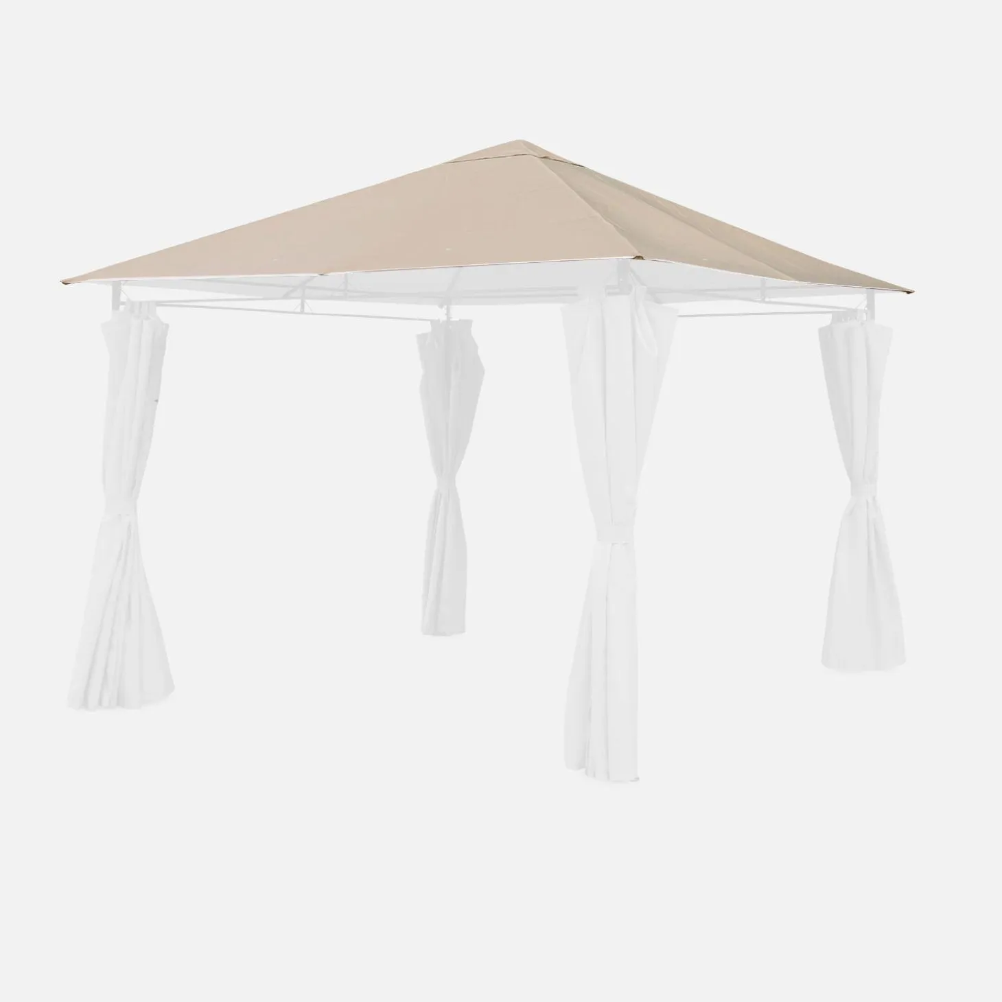 Cobertura de pérgola Elusa 3x3m