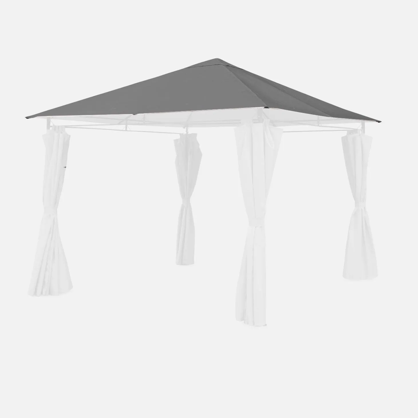 Cobertura de pérgola Elusa 3x3m