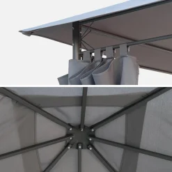 Cobertura de pérgola Elusa 3x3m