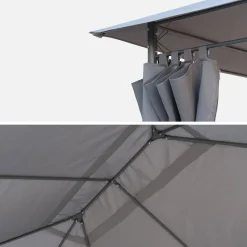 Cobertura de pérgola 3x3m