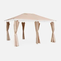 Cobertura de pérgola 3x3m