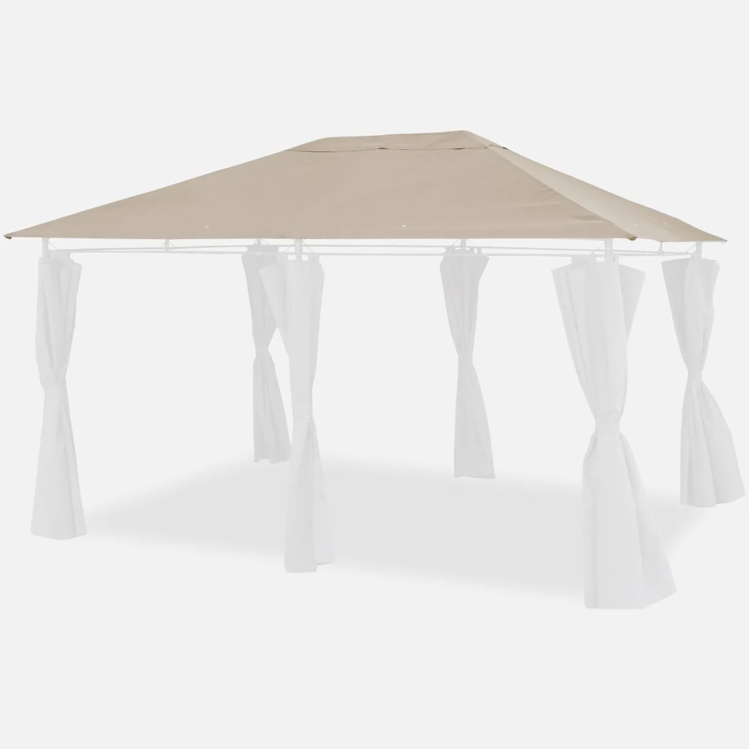 Cobertura de pérgola 3x3m