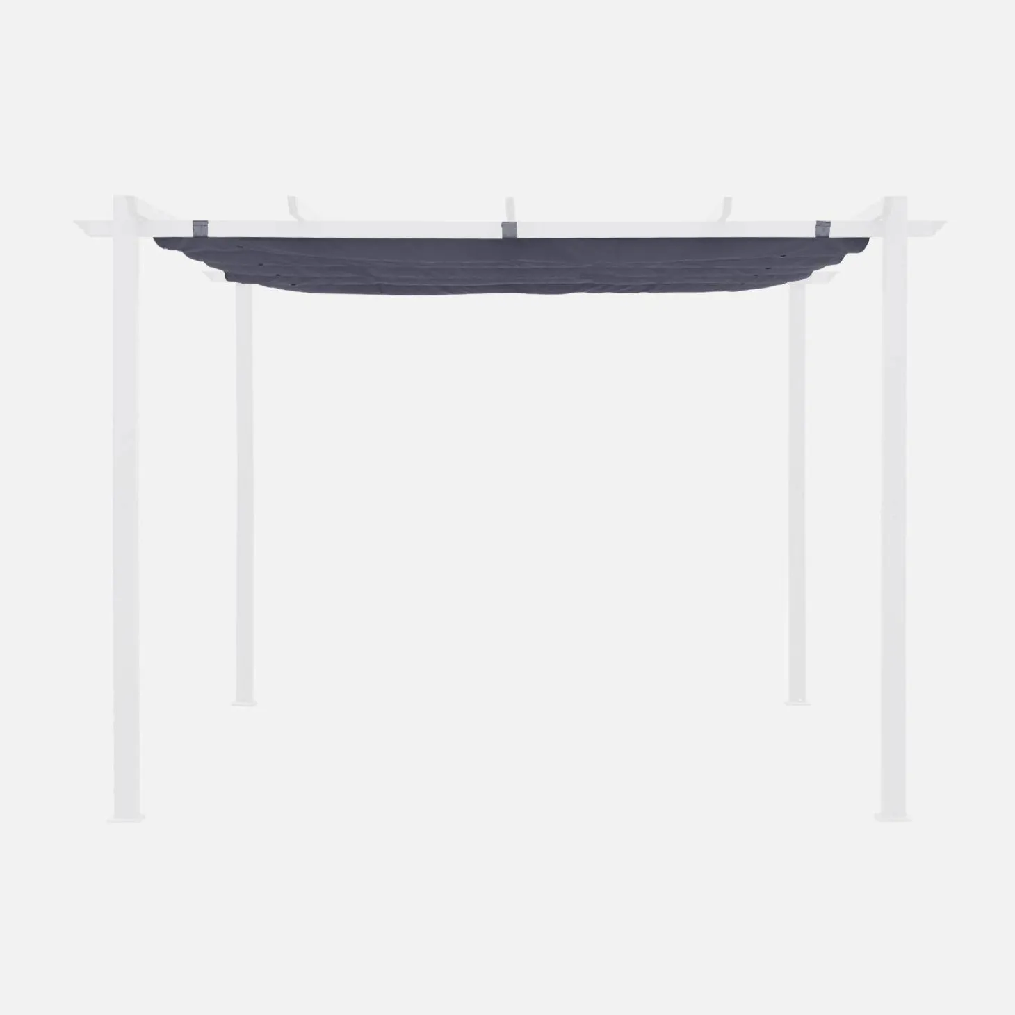 Cobertura de substituição para a pérgola Isla 3x3m