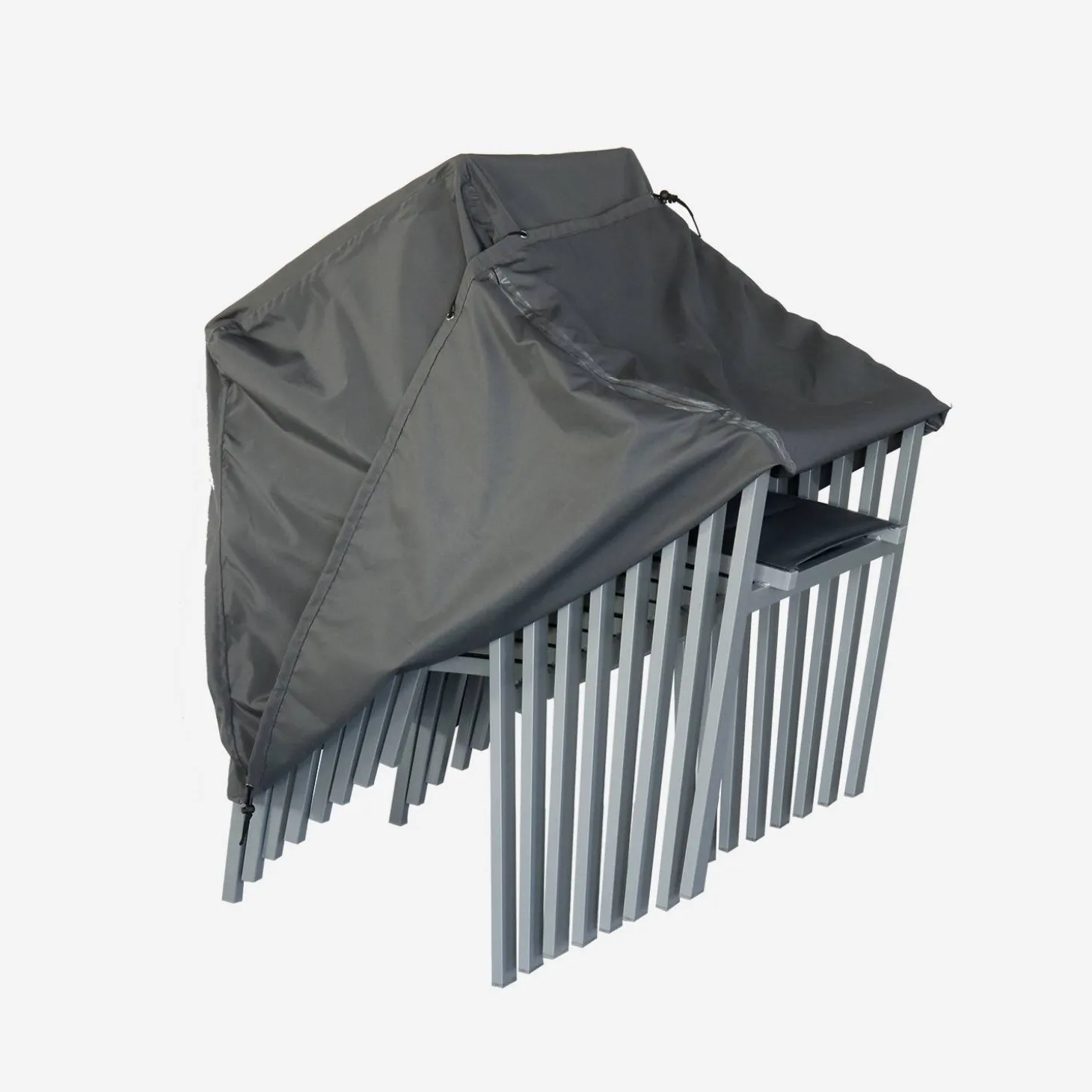 Cobertura protetora para 8 cadeiras de jardim, 90x96cm