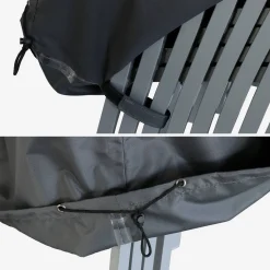 Cobertura protetora para 8 cadeiras de jardim, 90x96cm