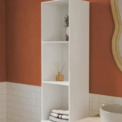 Coluna de arrumação da casa de banho