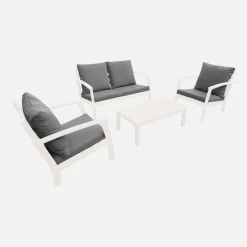 Conjunto de capas de almofadas para mobiliário de jardim